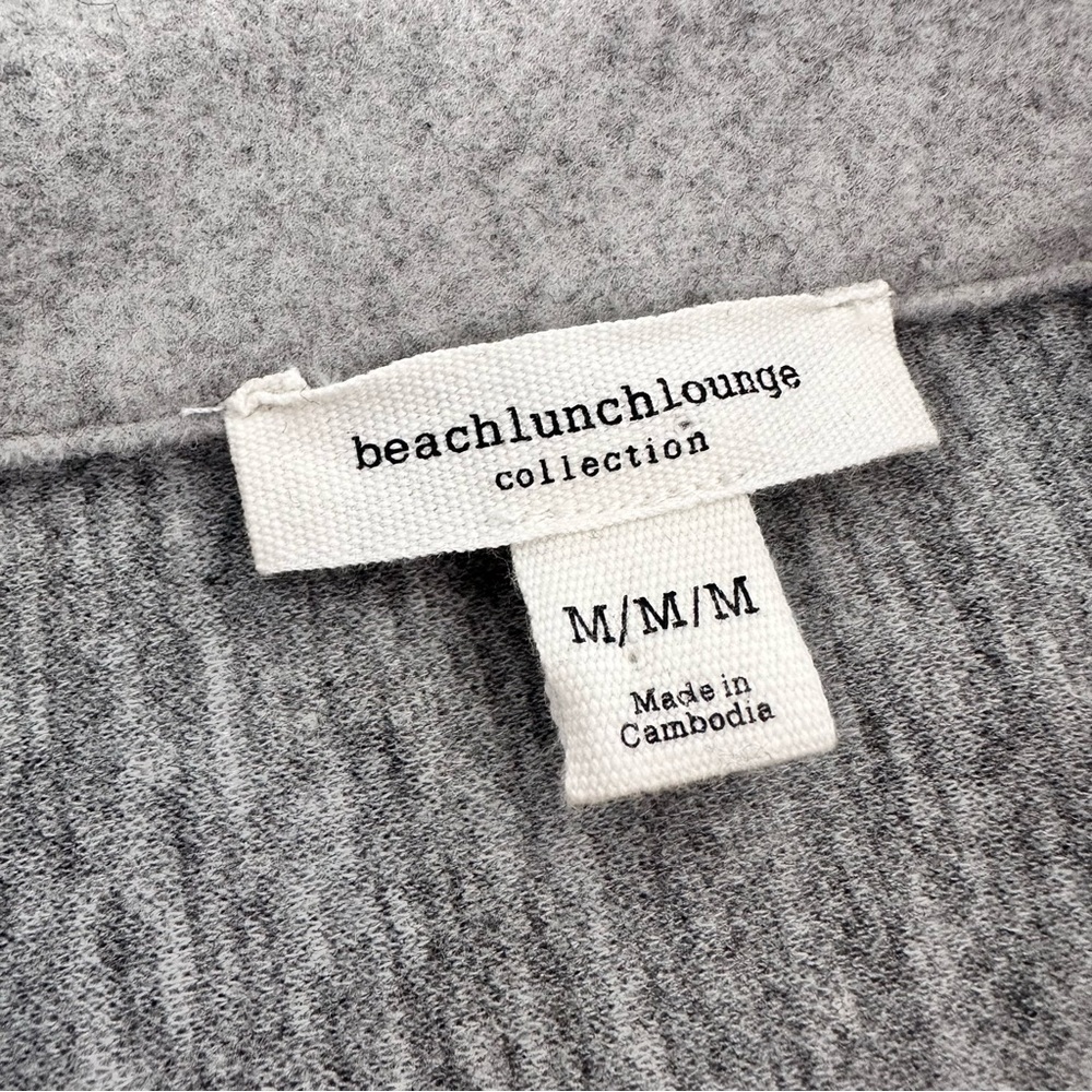 beachlunchlounge Light Gray Utility Jacket - Picture 5 of 8